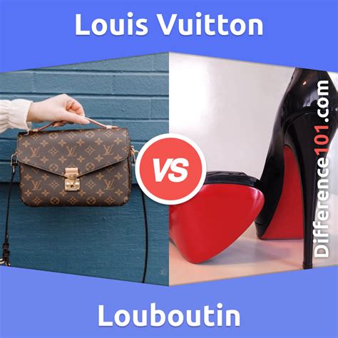 are christian louboutin and louis vuitton the same